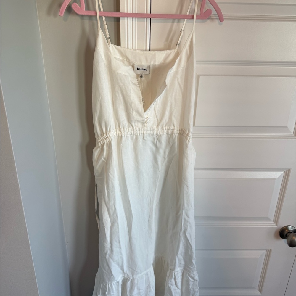 Darling Cream Maxi Dress